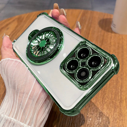 Motorola Edge 70 5G Premium Stress Buster Wheel Rotating Shockproof Airbags Case