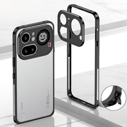 Nothing Phone 4a Pro 5G Aluminium Metal Frame Case With Metal Camera Lens Protection