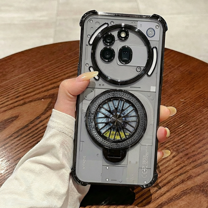 Nothing Phone 3a Pro 5G Premium Stress Buster Wheel Rotating Shockproof Airbags Case