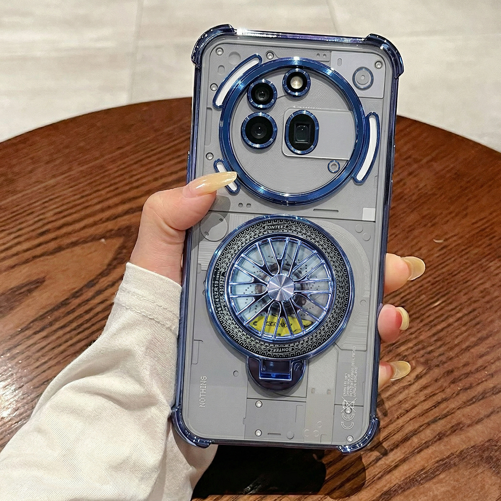 Nothing Phone 3a Pro 5G Premium Stress Buster Wheel Rotating Shockproof Airbags Case