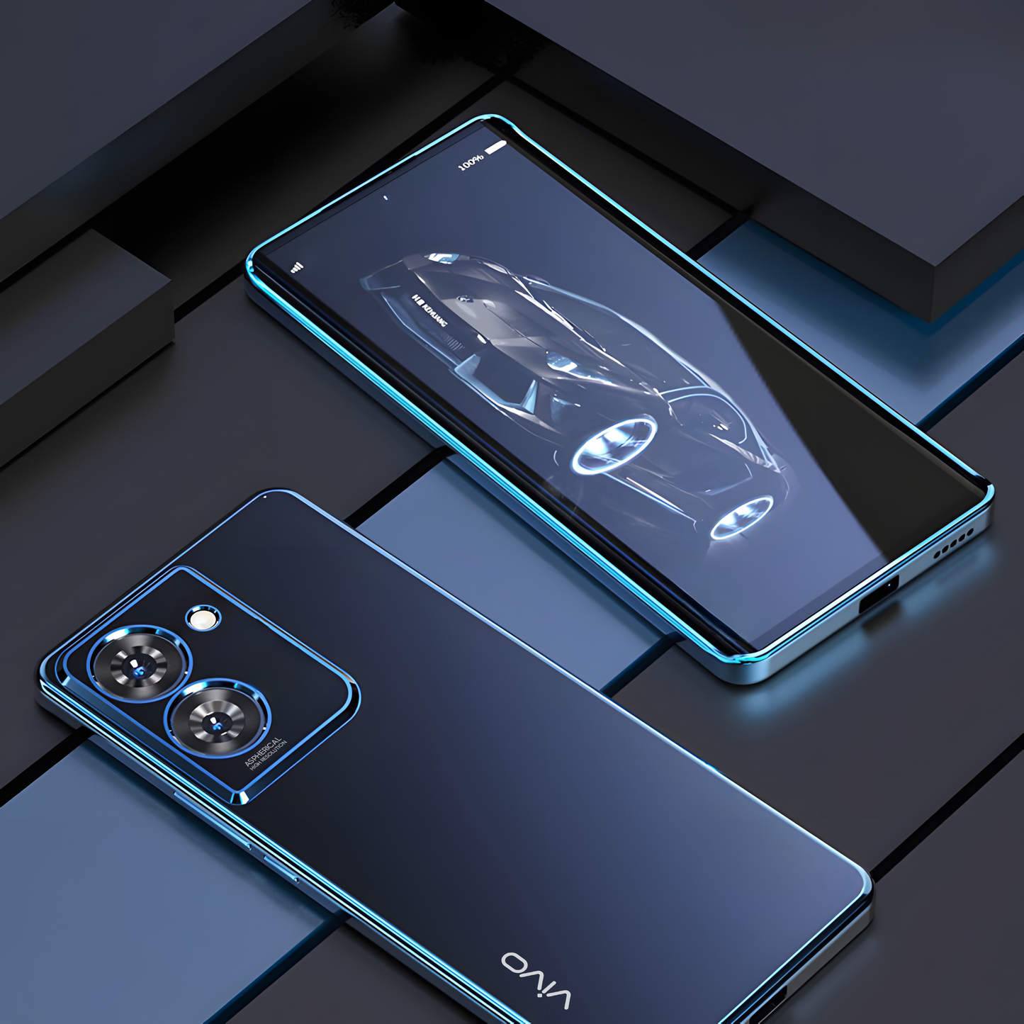 Vivo Y28s 5G Electroplating Luxurious Case