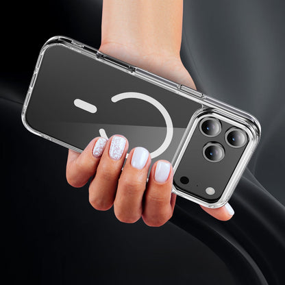 iPhone 17 Pro & 17 Pro Max Electroplating Hybrid Shockproof Bumper Magsafe Case