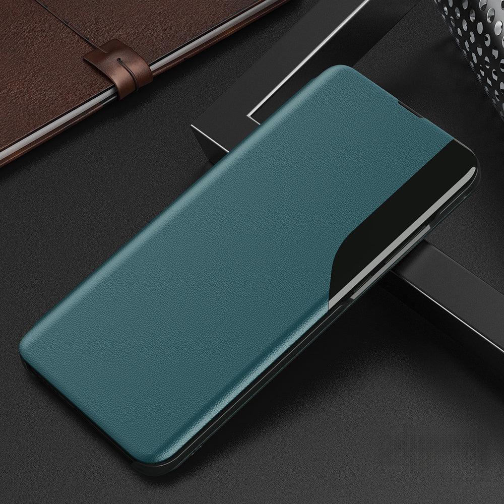 Vivo V40 5G Luxury Half Window Leather Flip Case