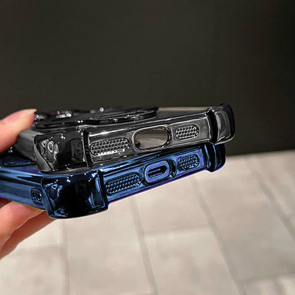 OnePlus Nord CE5 5G Luxury Four Corner Invincible Bracket Ring Stand Case