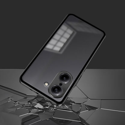 OnePlus Nord CE5 5G Aluminium Metal Bumper Shield Transparent Back Case