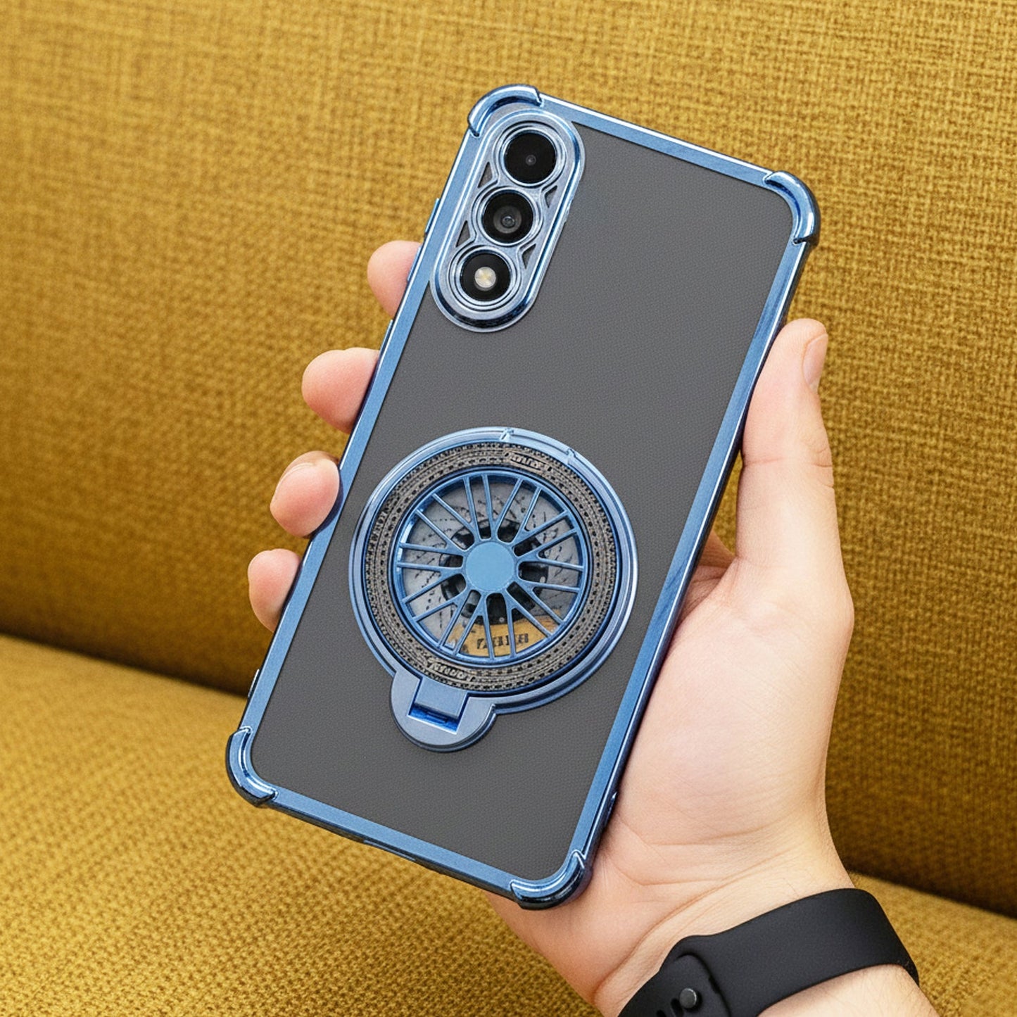 OnePlus Nord 5 5G Premium Stress Buster Wheel Rotating Shockproof Airbags Case