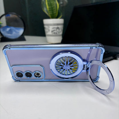Oppo A3 Pro 5G Premium Stress Buster Wheel Rotating Shockproof Airbags Case