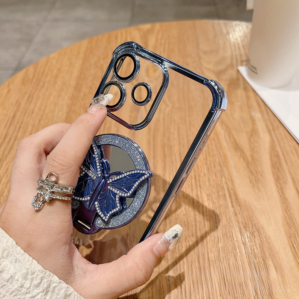 Oppo A5 Pro 5G Premium Butterfly Stand Airbags Case