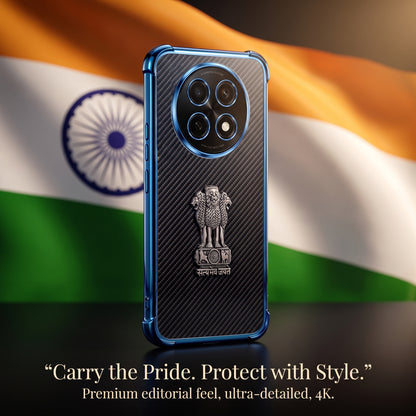 Oppo F29 Pro 5G Satyamev Jayate 3D Metal Emblem Back Case