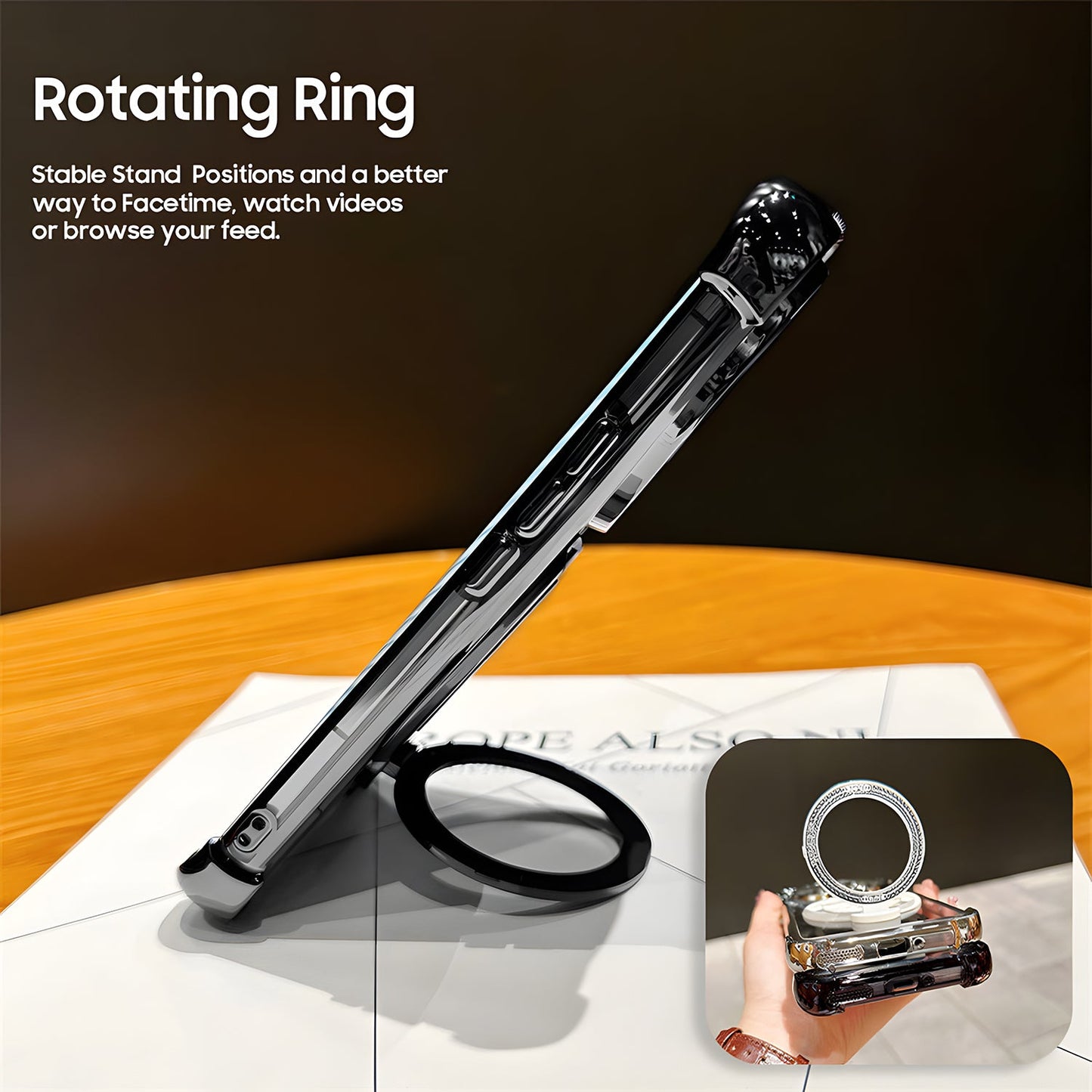 Oppo K13 5G Premium Stress Buster Wheel Rotating Shockproof Airbags Case