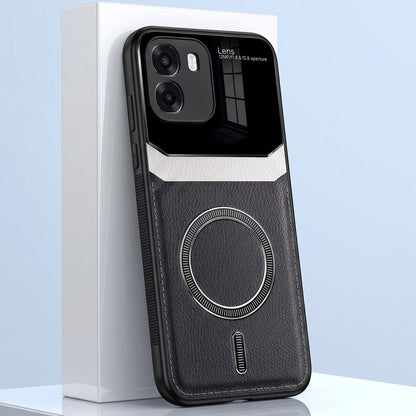 Oppo K14 5G Premium Magsafe Magnetic Leather Lens Protective Case