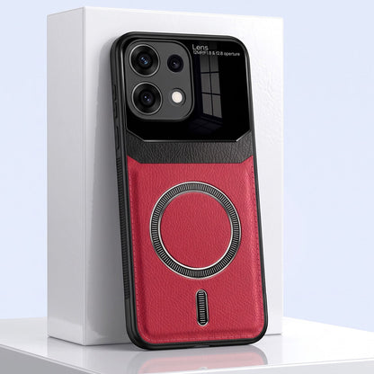 Oppo Reno16c 5G Premium Magsafe Magnetic Leather Lens Protective Case
