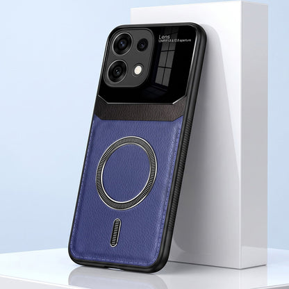 Oppo Reno16c 5G Premium Magsafe Magnetic Leather Lens Protective Case