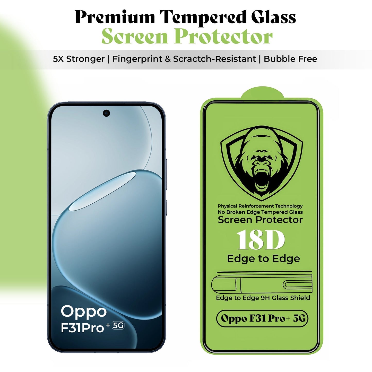 Oppo F31 Pro+ 5G Luxury Four Corner Invincible Bracket Ring Stand Case (Buy 1 Get 1 Free Surprise Cover)