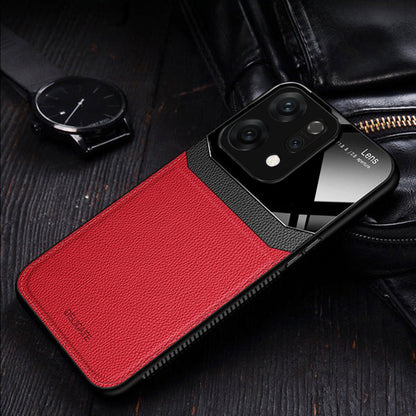 Oppo Reno 14 5G Premium Leather Lens Protective Case(Buy 1 Get 1 Surprise Cover)