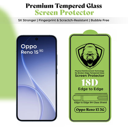 Oppo Reno 15 5G Original Luxury Magnifier Ring Stand Shockproof Airbags Corner Case