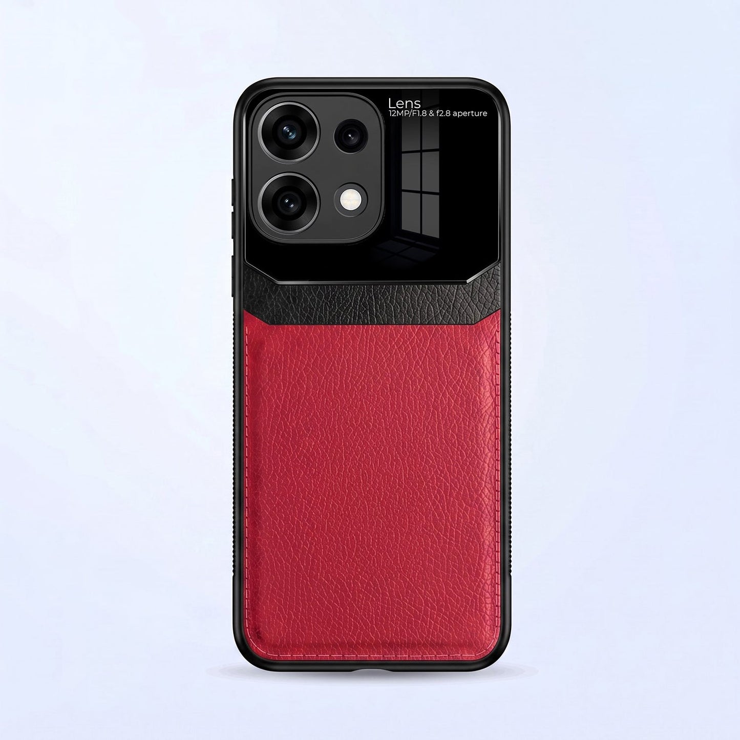 Oppo Reno16c 5G Premium Leather Lens Protective Case