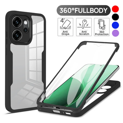 Oppo Reno 14 5G Slim Fit Heavy Duty Shockproof Full Body Protection Case