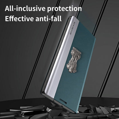 Vivo Y400 Pro 5G Satyamev Jayate Flip Leather Case