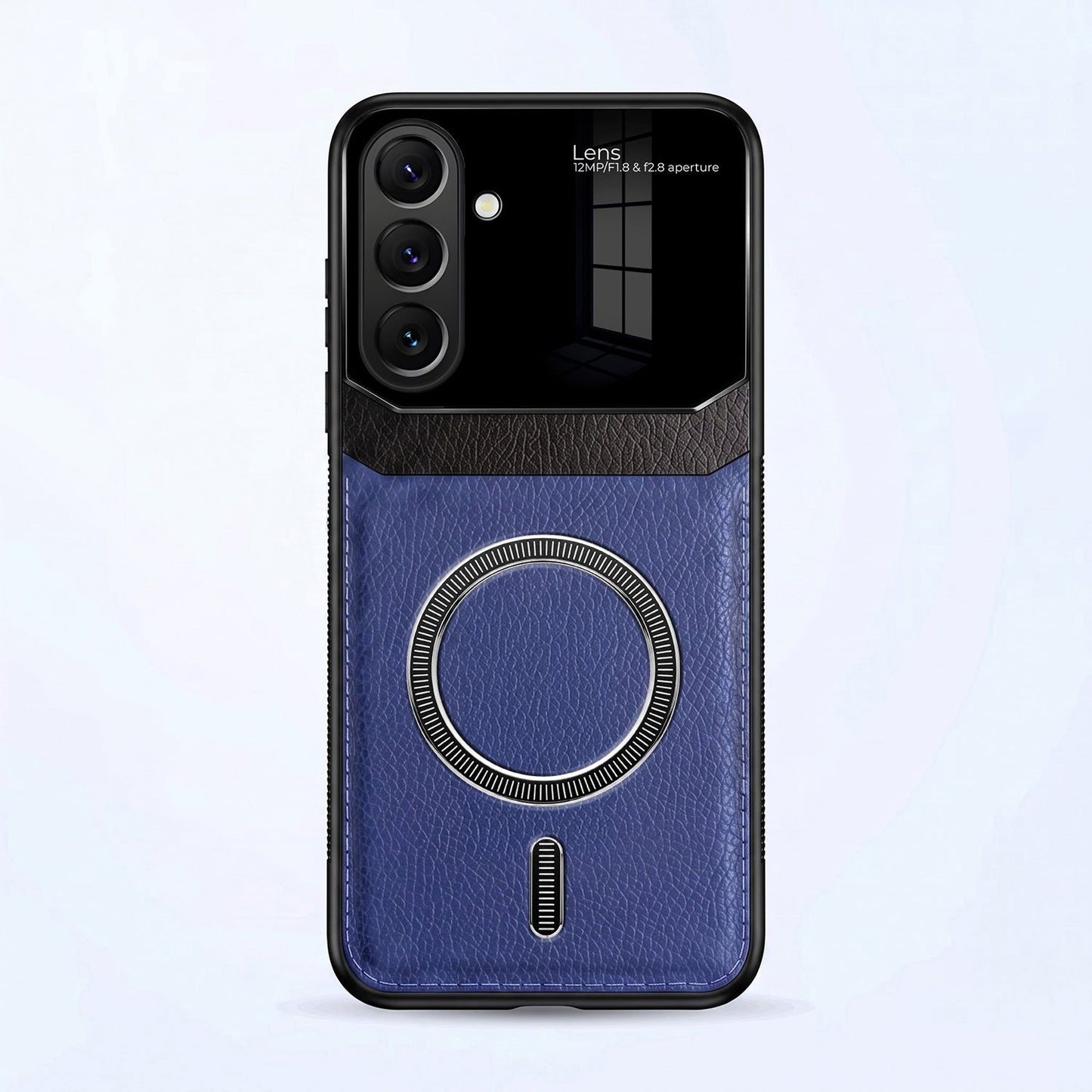 Samsung Galaxy A27 5G Premium Magsafe Magnetic Leather Lens Protective Case