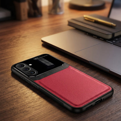 Samsung Galaxy A27 5G Premium Leather Lens Protective Case