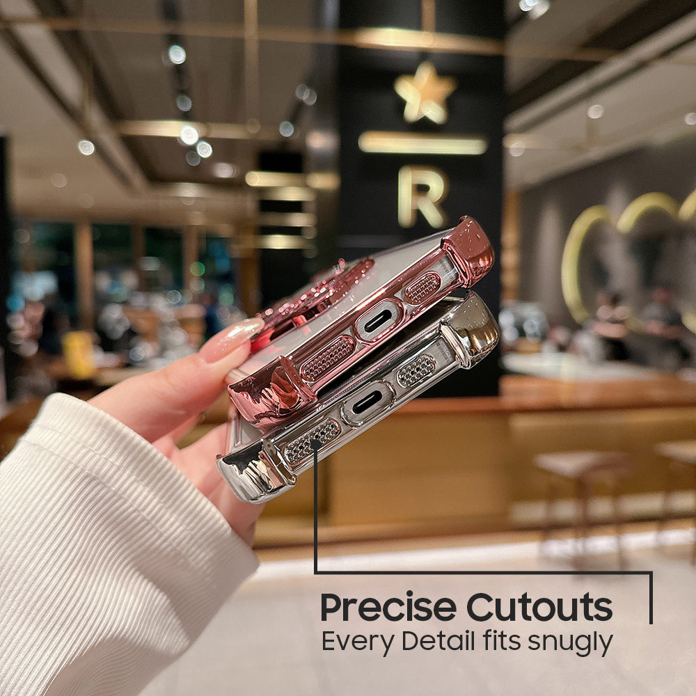 Oppo Reno14 5G Premium Stress Buster Wheel Rotating Shockproof Airbags Case (Buy 1 Get 1 Surprise Cover)