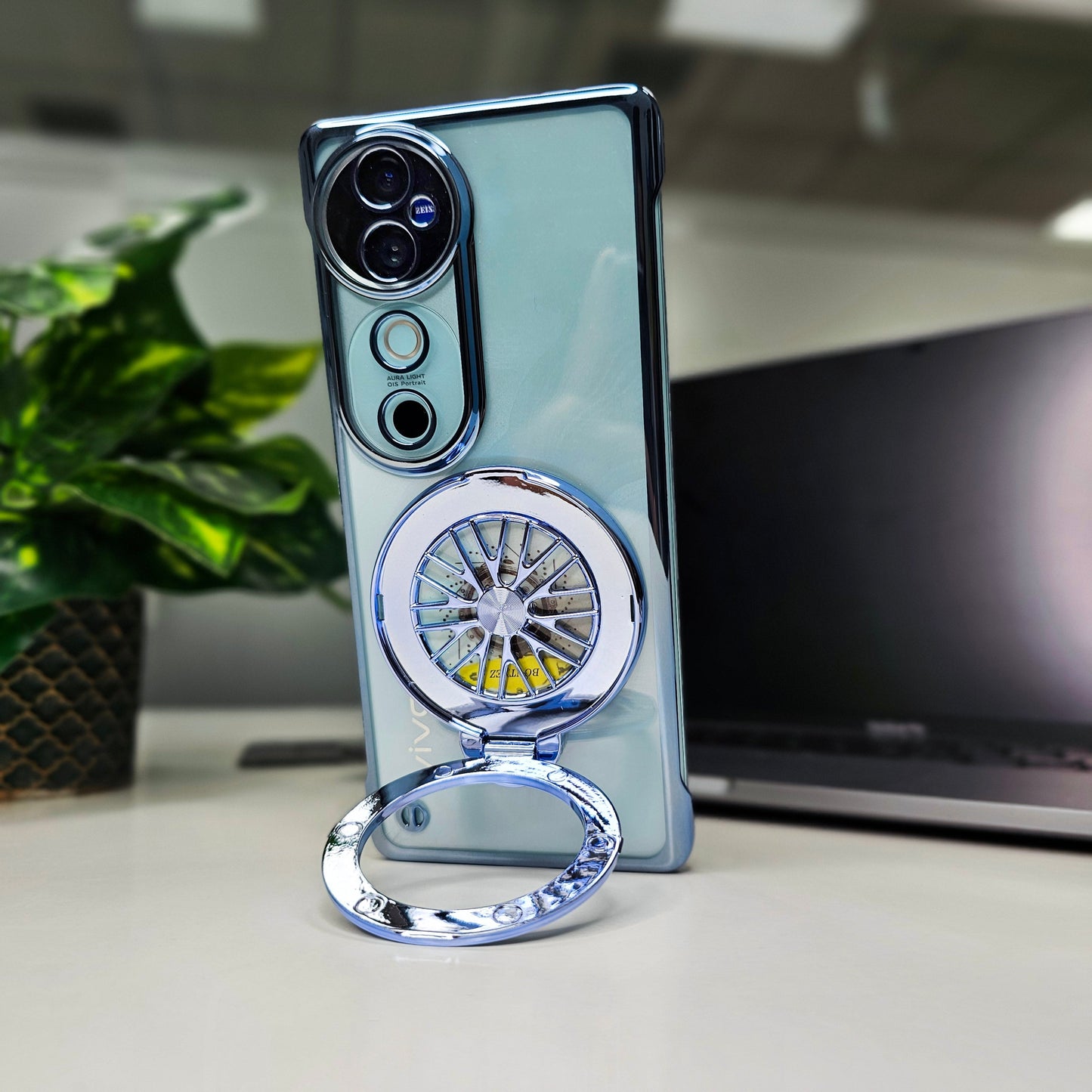 Vivo V40 5G Porsche® Wheel Frameless Case