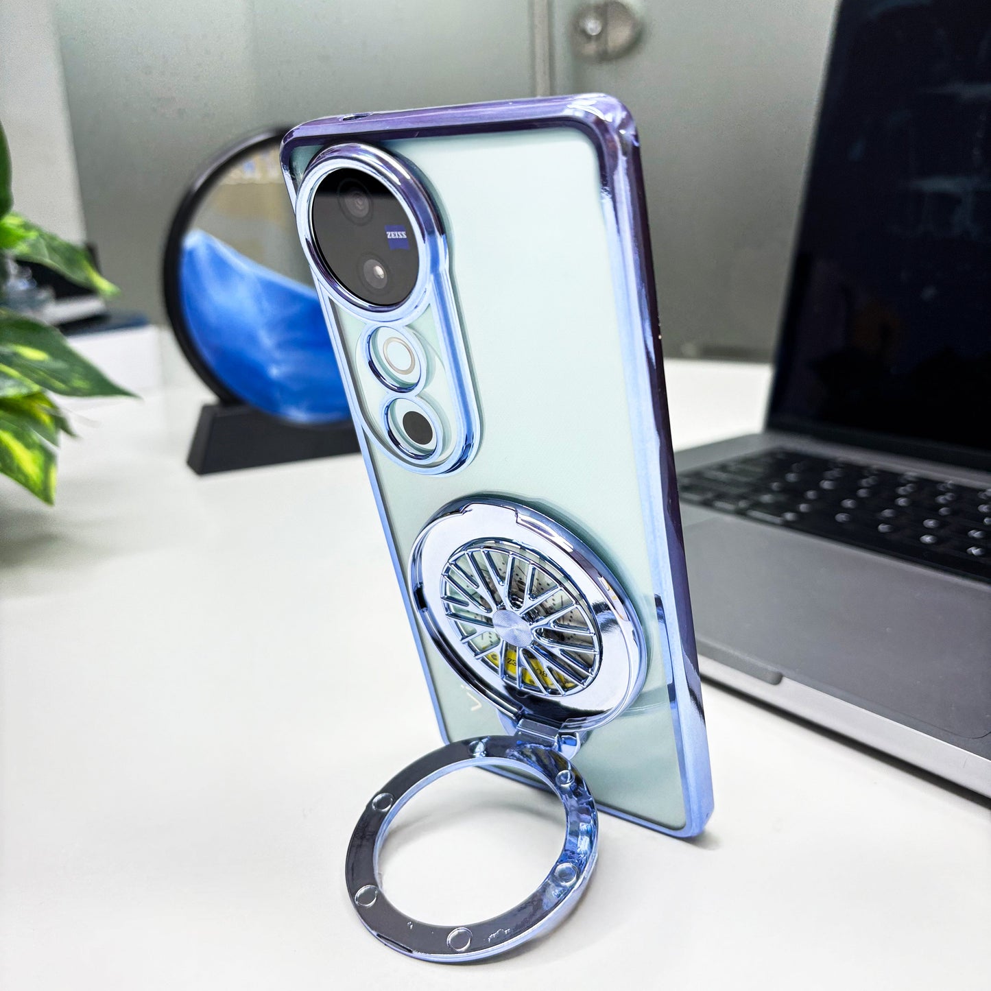 Vivo V40 5G Ferrari Wheel Electroplating Case