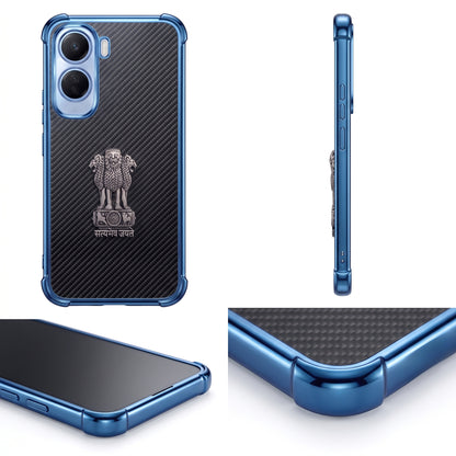 Vivo T5 Pro 5G Satyamev Jayate 3D Metal Emblem Back Case