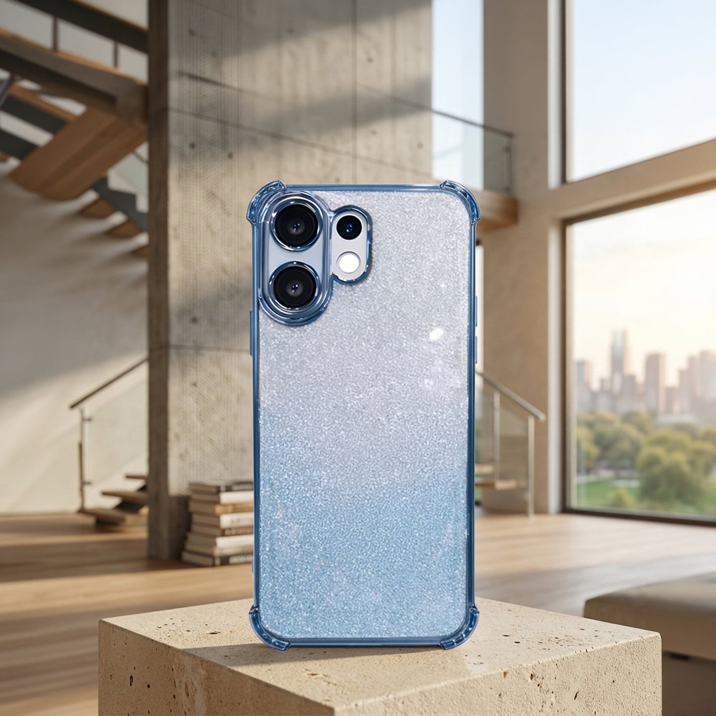 Vivo V60 5G Luxury Shimmer Shockproof Airbag Case (Buy 1 Get 1 Surprise Cover)