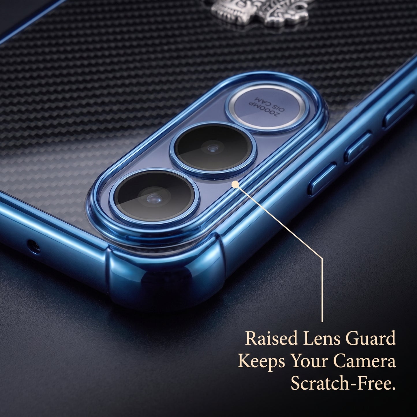Vivo V70 FE 5G Satyamev Jayate 3D Metal Emblem Back Case