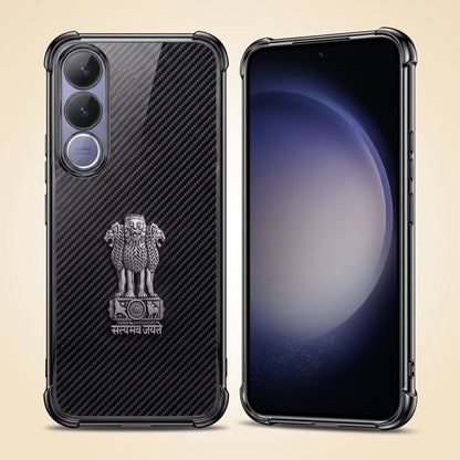 Vivo V70 FE 5G Satyamev Jayate 3D Metal Emblem Back Case