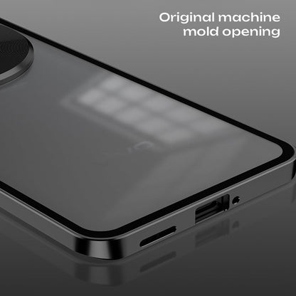 Vivo X300 Pro 5G Aluminium Metal Bumper Shield Transparent Back Case