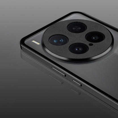 Vivo X300 Pro 5G Aluminium Metal Bumper Shield Transparent Back Case