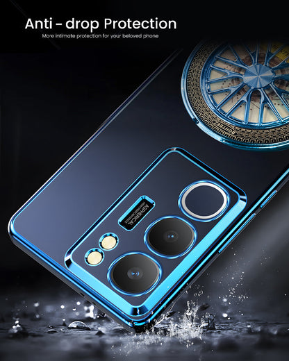 Vivo Y300 5G Ferrari Wheel Electroplating Case