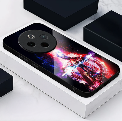 Vivo T4 5G Premium Acrylic Shockproof Glass Back Case (Infinity Blaster)