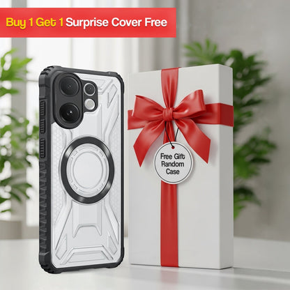Vivo V60 5G Magsafe Shockproof Armour Case (Buy 1 Get 1 Surprise Cover)
