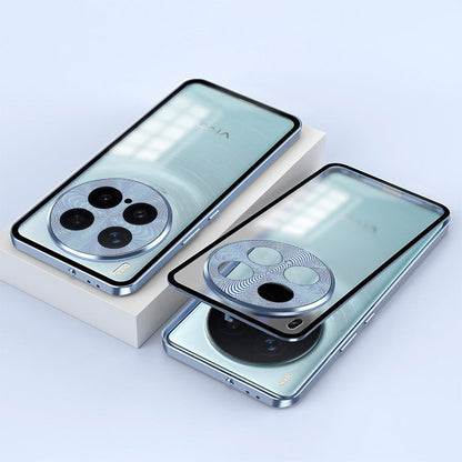 Vivo X300 Pro 5G Aluminium Metal Bumper Shield Transparent Back Case