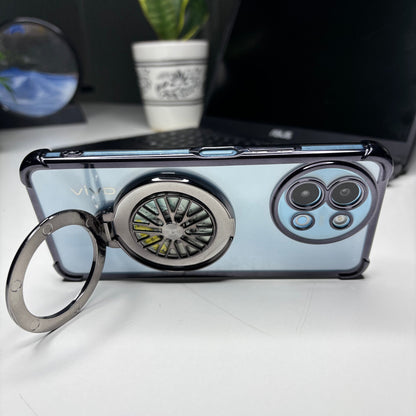 Vivo V30e 5G Premium Stress Buster Wheel Rotating Shockproof Airbags Case