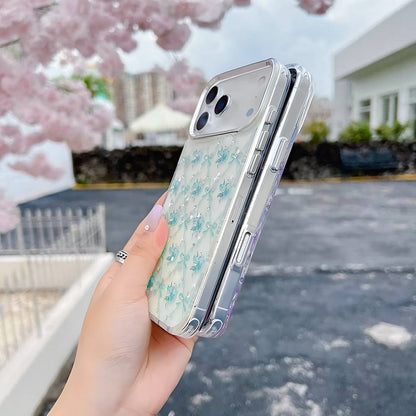 iPhone 17 Pro Max Crystals Swarovski Floral Design Magsafe Case