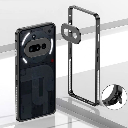 Nothing Phone 3a 5G Aluminium Metal Frame Case With Metal Camera Lens Protection