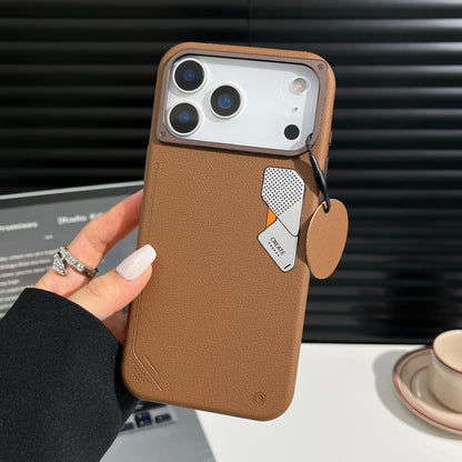 iPhone 17 Pro & 17 Pro Max Soft PU Leather Texture Magnetic Magsafe Case