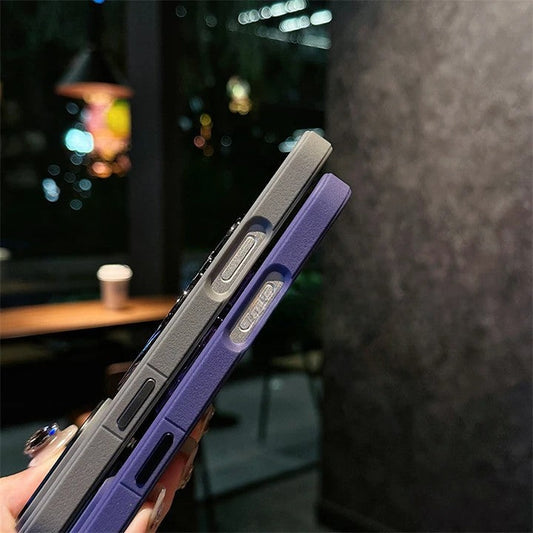 iPhone 16 Pro / 16 Pro Max Luxury Duck Ring Stand Shockproof Magnetic Case