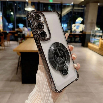 Samsung Galaxy A56 5G Premium Billion Wheel Rotating Shockproof Airbags Case (Buy 1 Get 1 Surprise Cover)