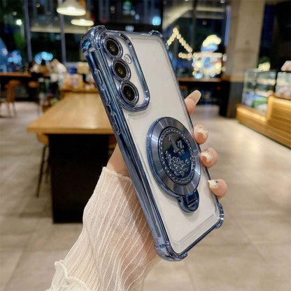 Samsung Galaxy A56 5G Premium Billion Wheel Rotating Shockproof Airbags Case (Buy 1 Get 1 Surprise Cover)