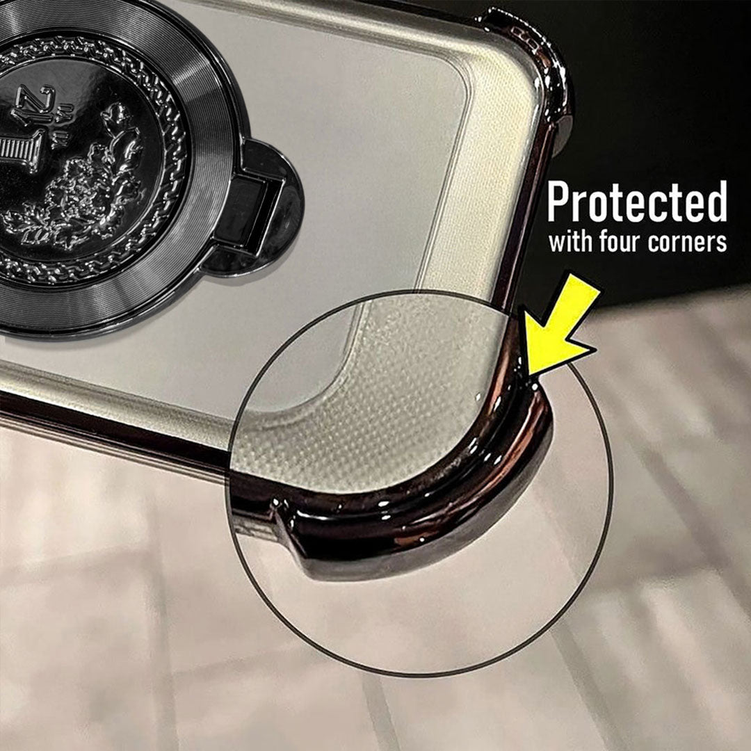 Samsung Galaxy A56 5G Premium Billion Wheel Rotating Shockproof Airbags Case (Buy 1 Get 1 Surprise Cover)