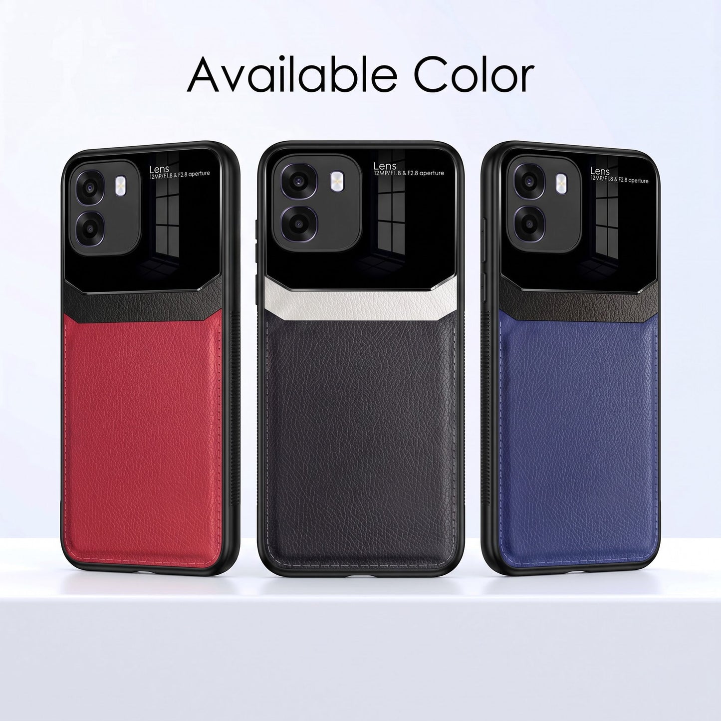 Oppo K14 5G Premium Leather Lens Protective Case