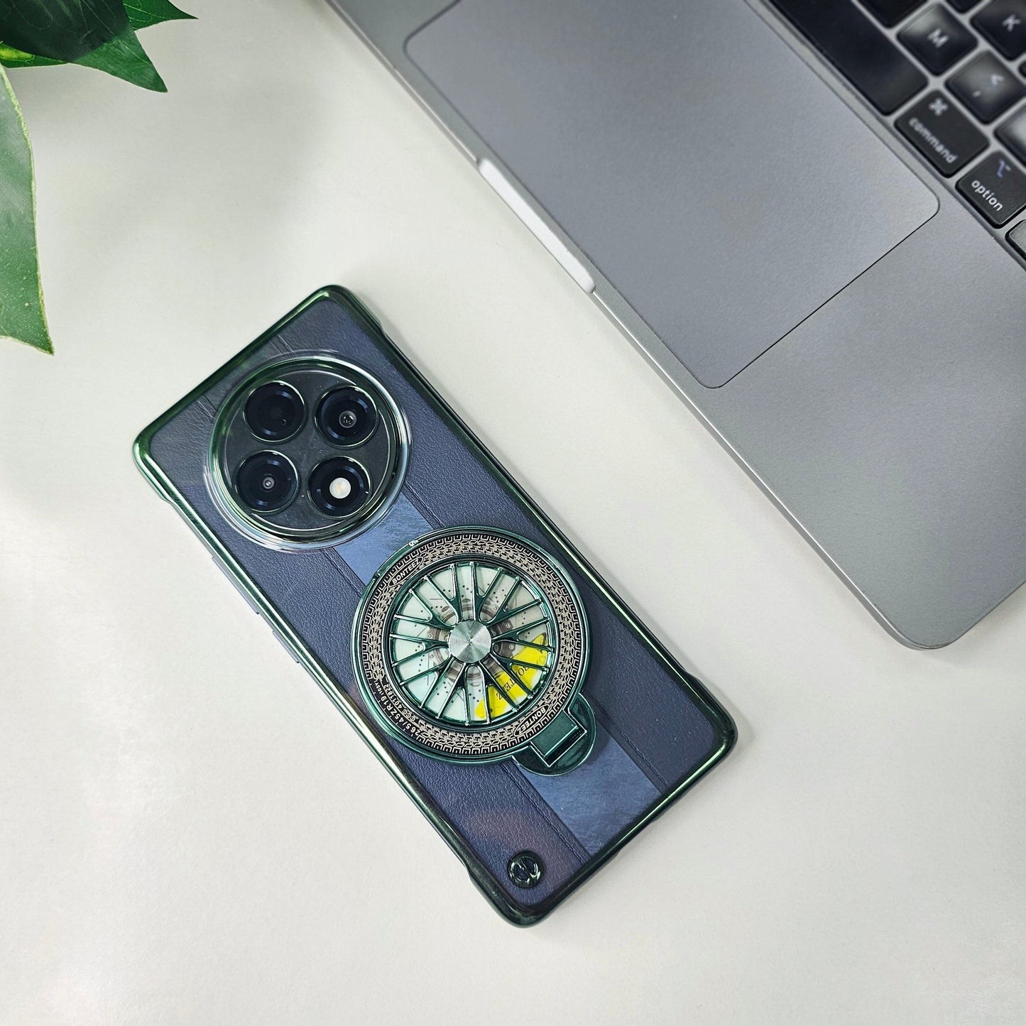 green Oppo F27 Pro case