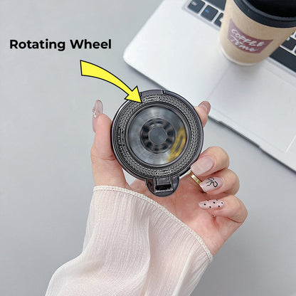 Vivo V60 5G Premium Stress Buster Wheel Rotating Shockproof Airbags Case (Buy 1 Get 1 Surprise Cover)