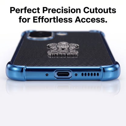 Vivo V60e 5G Satyamev Jayate 3D Metal Emblem Back Case